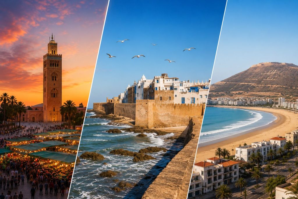 Marrakech Essaouira Agadir Itinerary