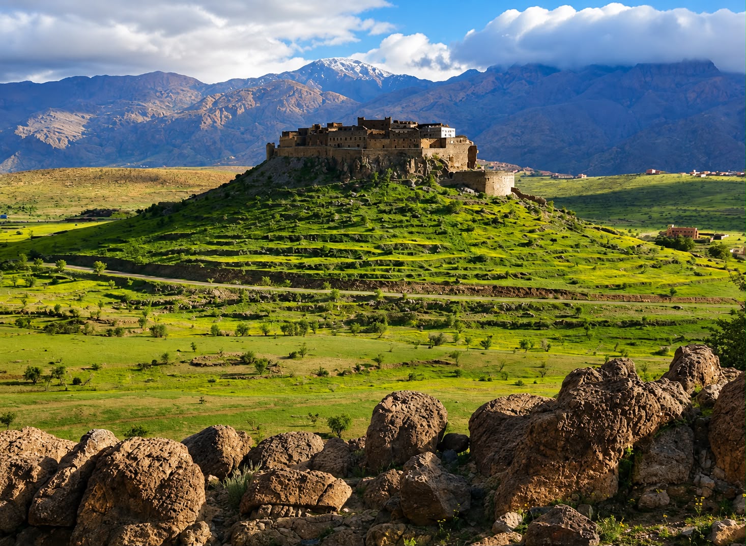 Tizourgane Kasbah in the Anti-Atlas Mountains – Morocco Tour Packages
