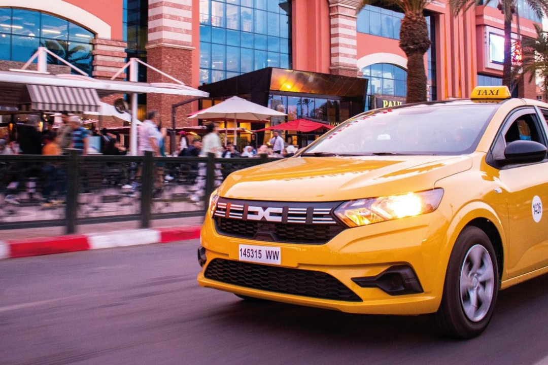 Transportation options in Morocco including taxis and buses