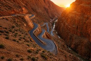 Dades Valley landscape on a Marrakech to Merzouga Desert Tour