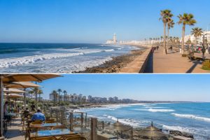 Ain Diab Corniche with Atlantic Ocean views in Casablanca, Morocco
